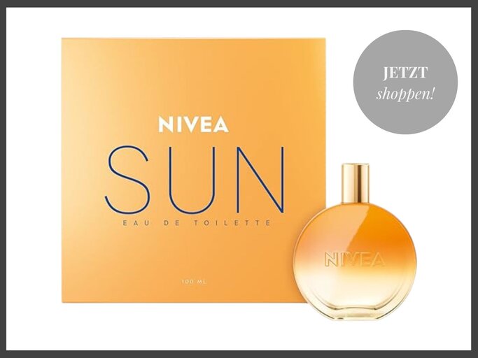 NIVEA SUN Eau de Toilette, Parfum mit dem Original Sonnencreme Duft 100 ml | © Amazon