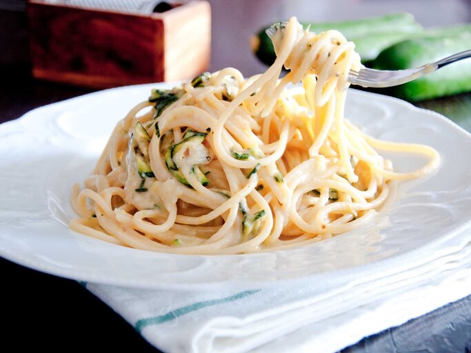 Ein Teller Spaghetti alla Nerano | © Getty Images/giovanni1232