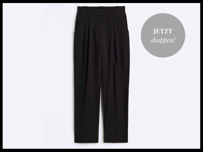Elegante Hose Hose in 7/8-Länge mit hohem Bund von H&M | © H&M