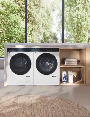 Erlebe die Nova Edition von Miele: Waschmaschinen & Trockner mit smartem Komfort, innovativer Technik & Design, das deine Wäschepflege revolutioniert. | © Miele