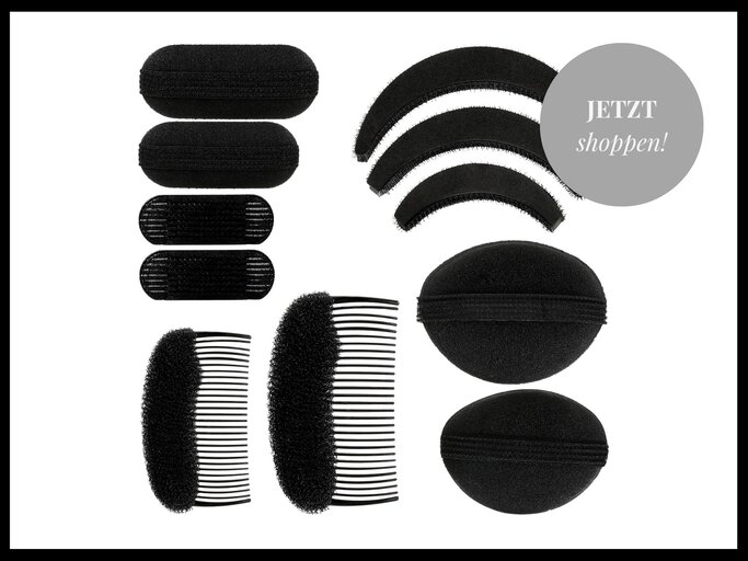 Set mit Haarpolstern von Amazon | © Amazon