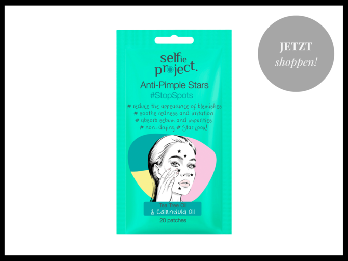 "Selfie Project Anti Pickel Patches" Pimple Stars aus der Drogerie | © PR