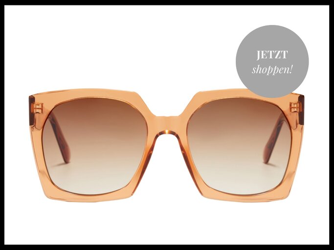 Orangefarbene Sonnenbrille von VIU | © VIU