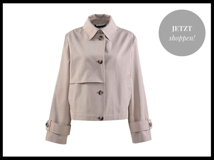 Kurzer Trenchcoat von Fuchs Schmitt | © PR