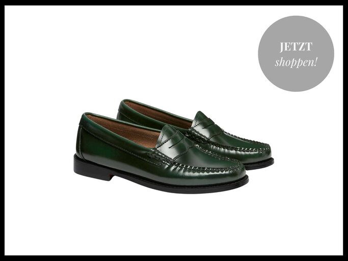 G.H.Bass Loafer in grün | © G.H.Bass
