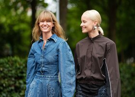Streetstyle von Jeanette Madsen und Thora Valdimars