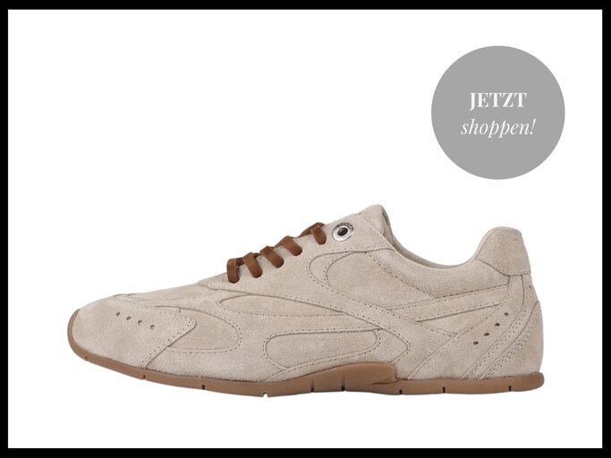 Beiger Sneaker aus Wildleder von Bronx bei Breuninger | © Breuninger