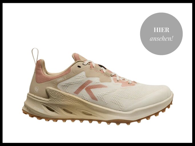 Trekking-Sneaker "Zionic NXT" von Keen in Altrosa und Beige | © Keen