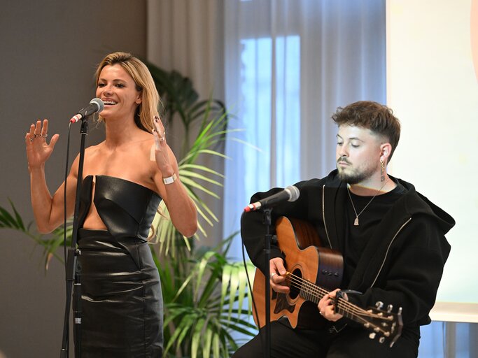 Anne West beim myself-Award | © Hannes Magerstädt / Getty Images for myself