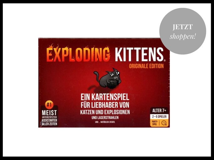 Exploding Kittens ist das etwas andere Kartenspiel! | © Exploding Kittens