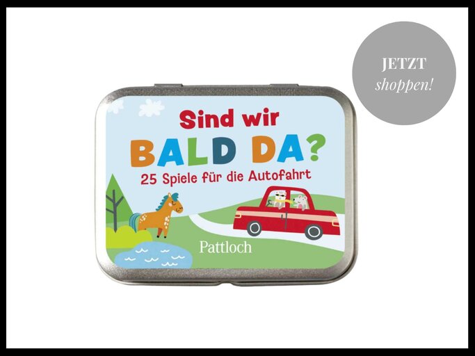 Sind wir bald da Spiel | © Pattloch Geschenkbuch