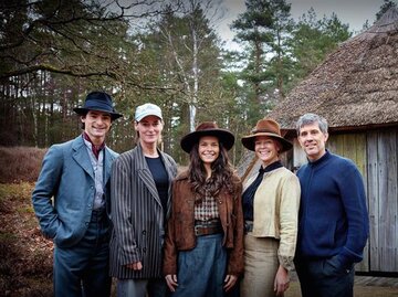 Aaron Hilmer, Nina Wolfrum, Harriet Herbig-Matten, Jessica Schwarz, Tim Trachte | © NDR/ARD / Sandra Hoever