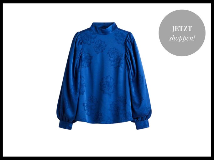 Jacquardbluse von H&M | © H&M