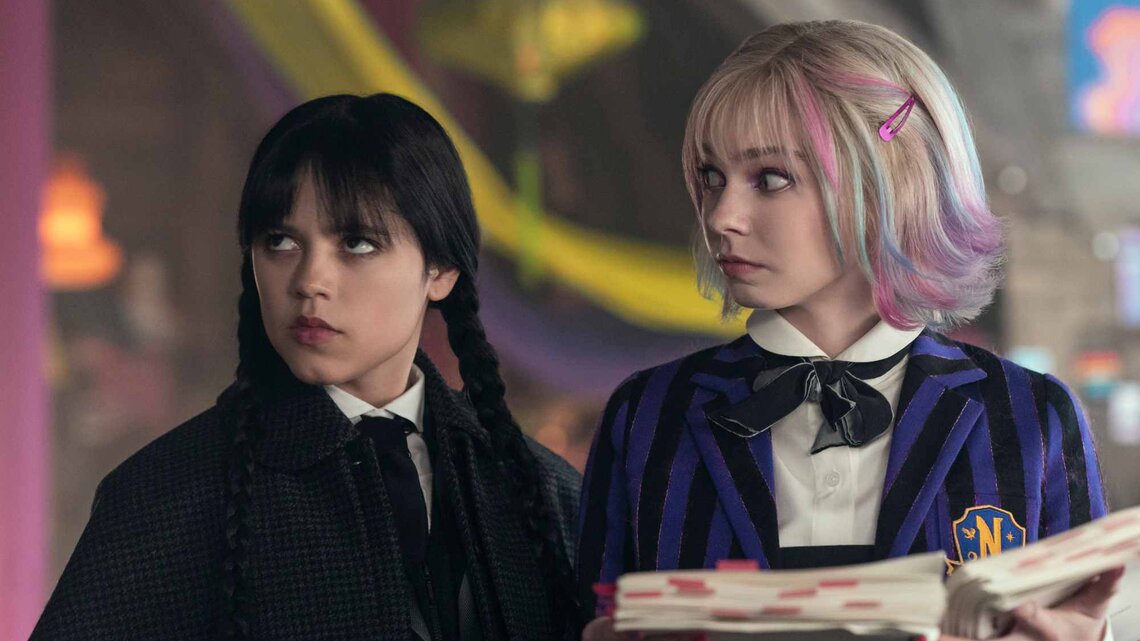 Wednesday ist zurück! Ab heute gibt es die neuen Folgen bei Netflix! | © JONATHAN HESSION/NETFLIX