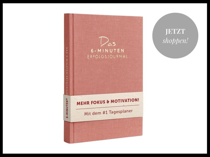 6-Minuten-Erfolgsjournal von Amazon | © Amazon