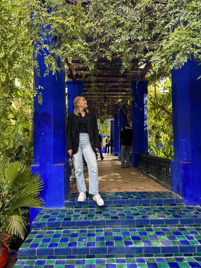 Der Jardin Majorelle ist ein Besuch auf jeden Fall wert! | © Nina Suer