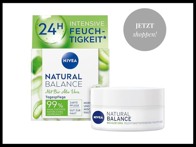 NIVEA Natural Balance feuchtigkeitsspendende Tagespflege (50 ml) | © Amazon