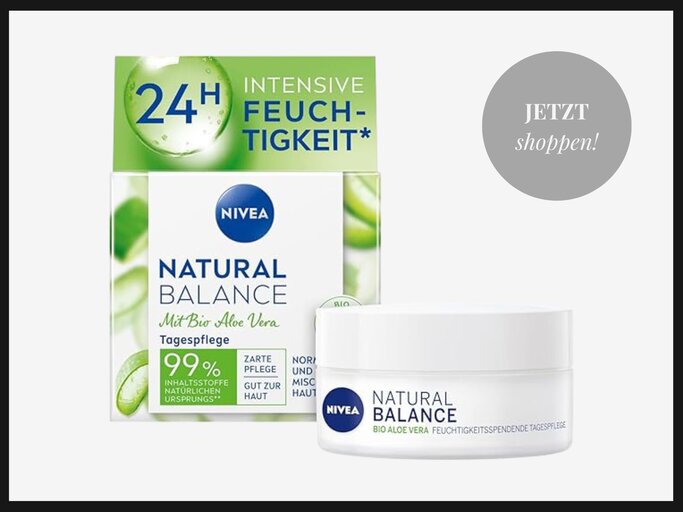 NIVEA Natural Balance feuchtigkeitsspendende Tagespflege (50 ml) | © Amazon