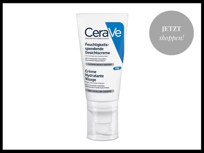 Hydratisierende Gesichtscreme mit Hyaluron, Niacinamid und Ceramiden von CeraVe bei Douglas | © Douglas