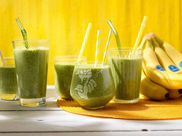 Bananen-Spinat Smoothie | © Chiquita