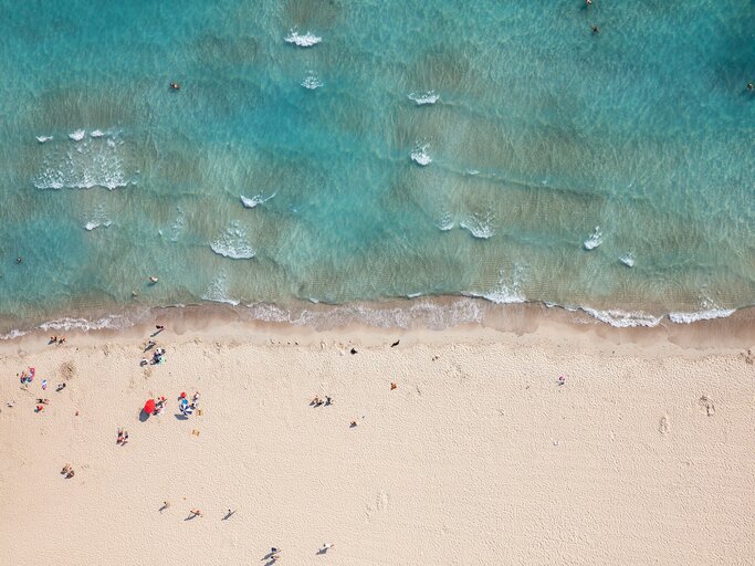 Izmir Strand von oben | © Getty Images/jpgfactory