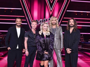 Giovanni Zarrella, Ronan Keating, Shirin David, Bill Kaulitz und Tom Kaulitz | © ProSieben/SAT.1/André Kowalski