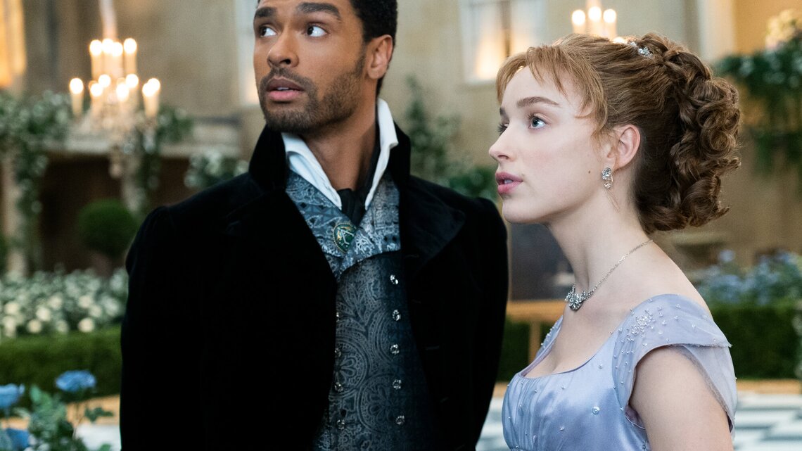 Duke of Hastings und Daphne in der ersten Staffel von Bridgerton | © Netflix