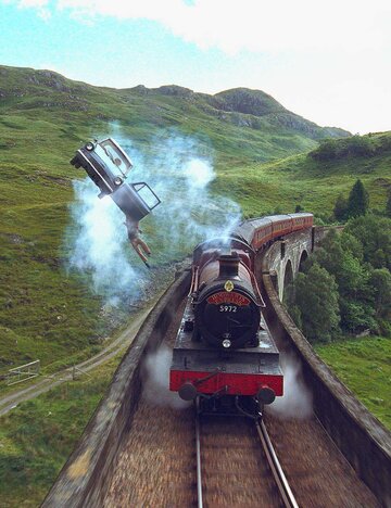 Warner Brothers Pictures Presents Harry Potter und die Kammer des Schreckens Hogwart s Express... | © IMAGO / Cinema Publishers Collection