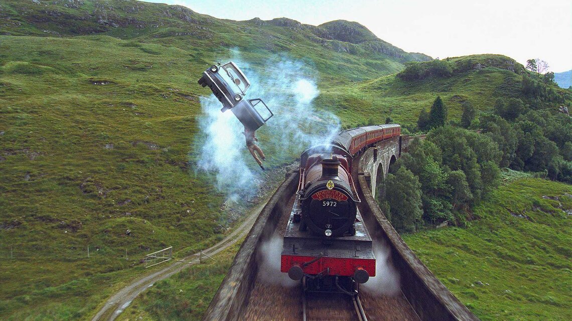 Warner Brothers Pictures Presents Harry Potter und die Kammer des Schreckens Hogwart s Express... | © IMAGO / Cinema Publishers Collection