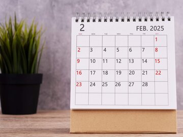 Kalender Februar 2025 | © Getty Images/Nora Carol Photography