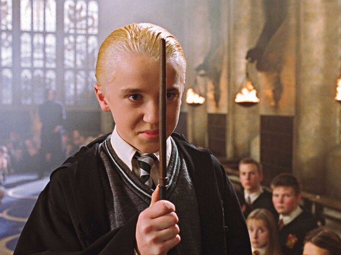 Tom Felton als Draco Malfoy in Harry Potter | © IMAGO / United Archives International