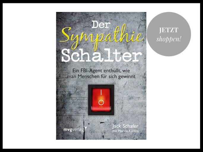 Buch "Der Sympathie-Schalter: Ein FBI-Agent enthüllt, wie man Menschen für sich gewinnt" bei Amazon | © Amazon