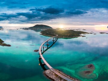 Brücke nach Norwegen | © Getty Images/Marco Bottigelli