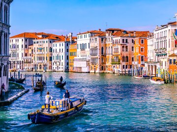 Aufnahme von der Lagunenstadt Venedig | © Unsplash/Kit Suman