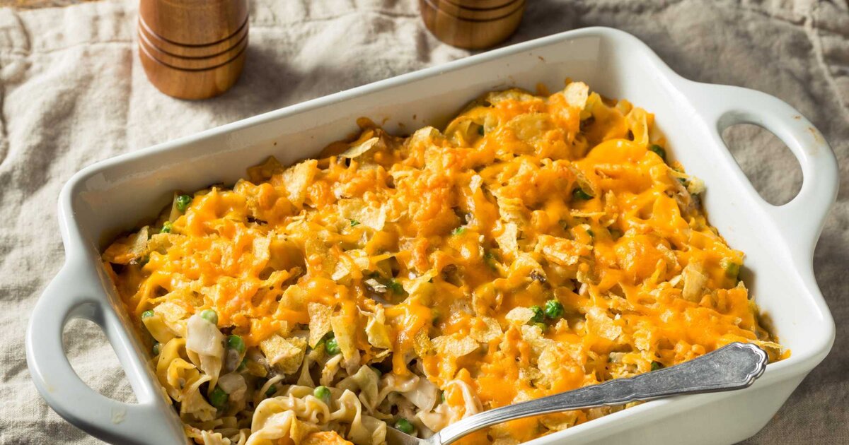 Blitzrezept: Thunfisch-Nudelauflauf mit himmlisch leckerer Käsekruste