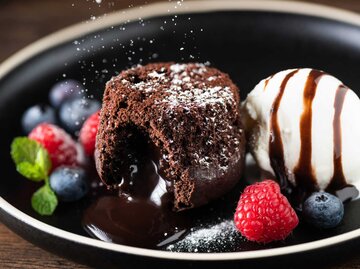 Schokoladiger Lava Cake | © Getty Images/Arx0nt