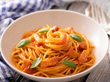 Spaghetti Amatriciana | © Getty Images/Cris Cantón