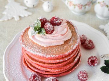 Pinke Pancakes | © Getty Images/SewcreamStudio