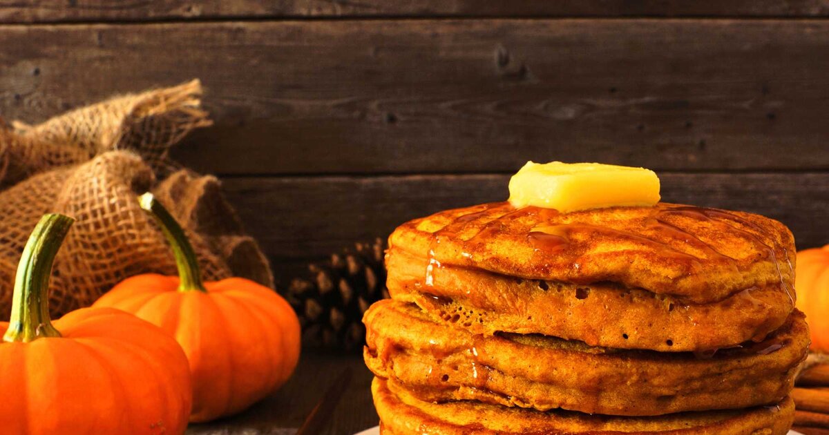 Süß oder salzig? Kürbis-Pfannkuchen für jeden Geschmack