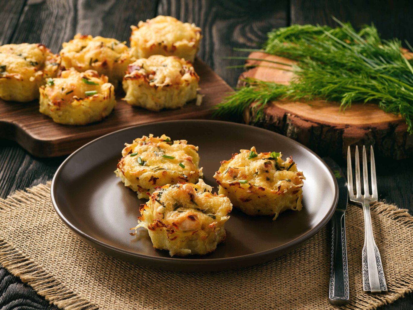 Einfaches Mealprep-Rezept: Deftige Kartoffel-Muffins aus dem Ofen