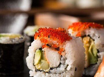 Nahaufnahme von Sushi  | © Adobe Stock/ funkyfrogstock