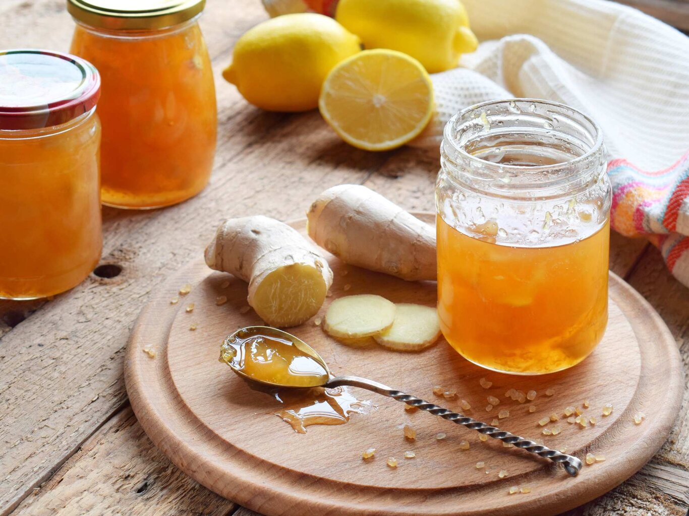 Traditionell britisch: Leckere Zitronen-Ingwer-Marmelade