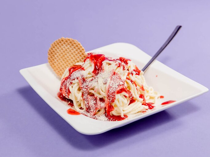 Spaghetti-Eis | © Getty Images/JustAsLive