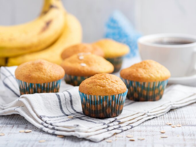Süßkartoffel-Muffins mit Bananen | © Getty Images/Arx0nt