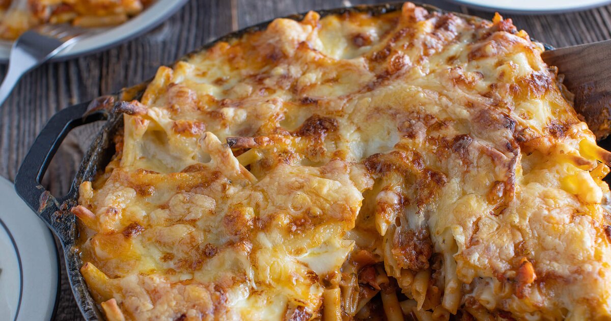 Göttliches Rezept: Diesen Makkaroni-Hackfleisch-Auflauf wird jeder lieben!