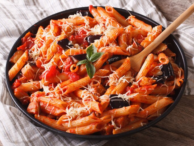 Penne alla Norma Die aromatischste Pasta aller Zeiten
