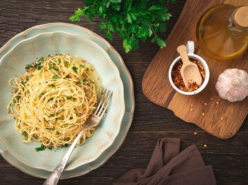Spaghetti aglio e olio | © Getty Images/Serhii Shleihel