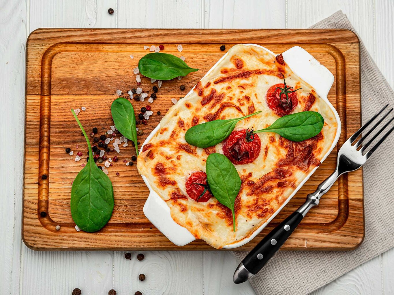 So cremig: Omas Schupfnudel-Auflauf mit Tomate und Mozzarella
