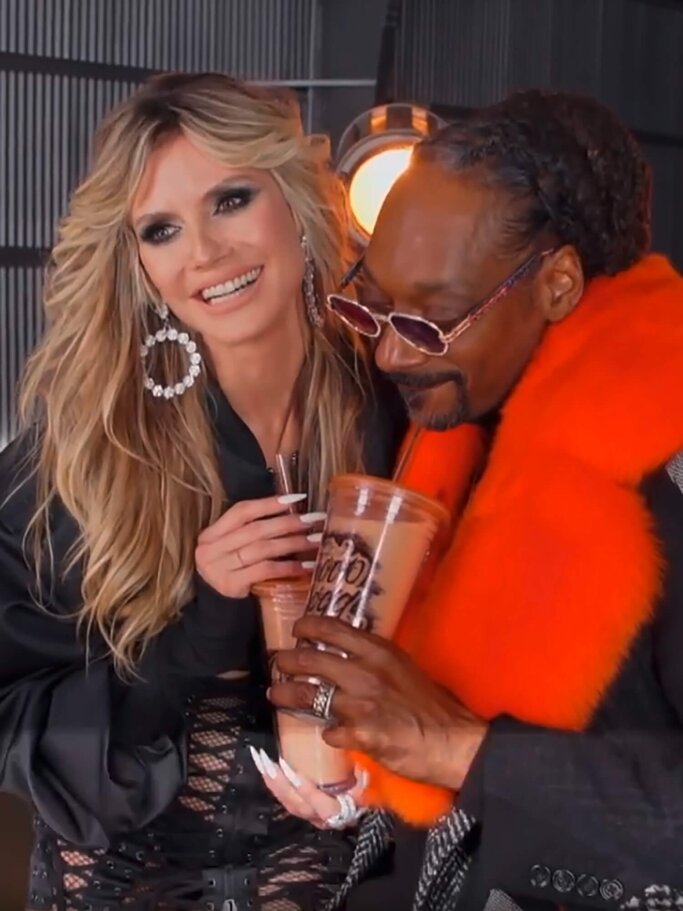 Heidi Klum und Snoop Dog | © Instagram @heidiklum