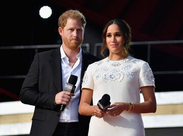 Herzogin Meghan und Prinz Harry | © Getty Images/ANGELA WEISS 